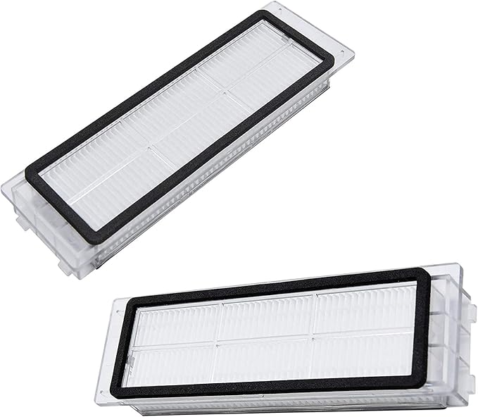 Roborock Filters Compatible with Roborock S6 Pure, S6, E4,S4 Max, S6 MaxV, S4, E2, E3, E5, E20 E25 E35 S50 S65 Xiaomi Mijia Robot Vacuum,8 Filters, 1 Cleaning Tools