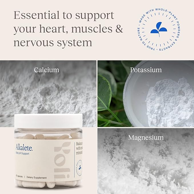 Yoli Alkalete - Calcium and Magnesium Supplement - 60 Capsules