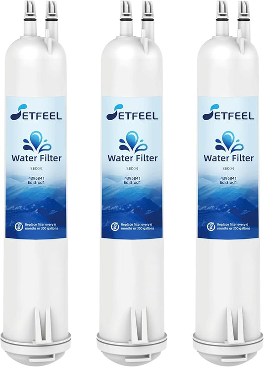 Edr3rxd1 4396841 Water Filter Replacement For Everydrop Filter 3, Compatible With Kenmore Refrigerator 9083, kad3rxd1, Whirlpool whr3rxd1, 9030, 460-9083, 4396841, 4396710, 3 Pack SETFEEL