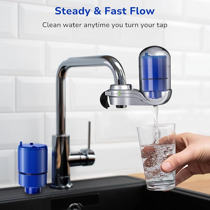 Fil-Fresh 2-Pack Water Filter Replacement for PUR, Pur® RF-9999® PLUS Faucet Water Filtration System, NSF Certified, Replace Mineral Core Faucet Mount Water Filter
