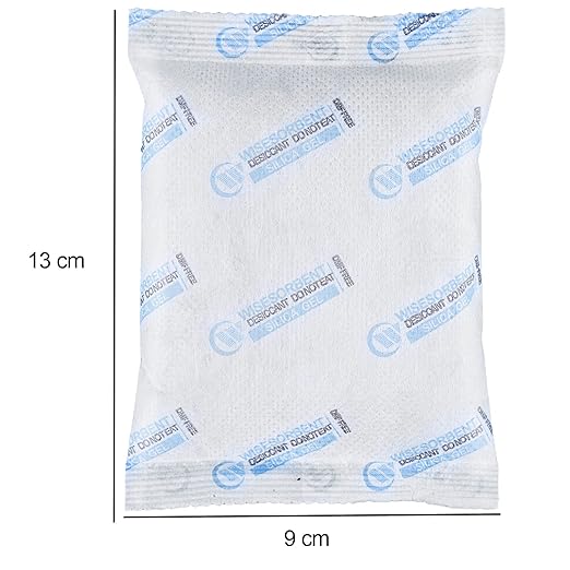 120 Packs 100 Gram Silica Gel Packets, Dessicant Packets for Storage, Pure and Safe Silica Gel Desiccant Packs, Moisture Absorber Silica Gel Beads Packs for Moisture Control