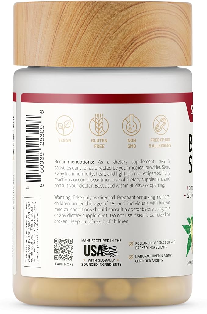 Snap Supplements Blood Sugar Blend - 180 Count
