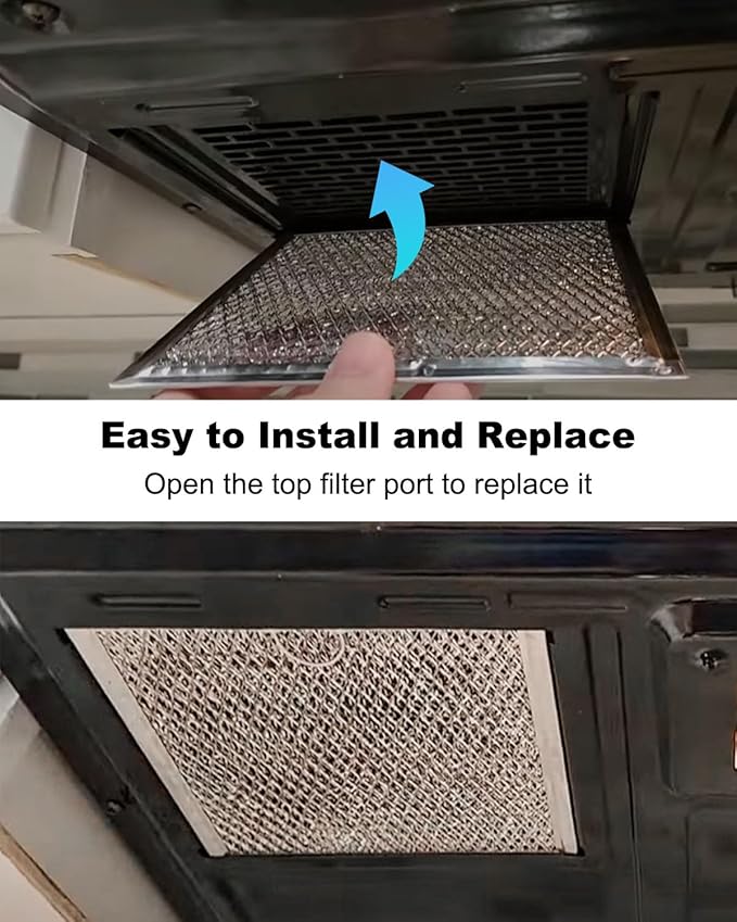 2 Pcs Microwave Grease Filter for Samsung ME19R7041FS, ME19R7041FS/AA, ME19R7041FT, ME19R7041FT/AA, ME19R7041FB, ME19R7041FB/AA