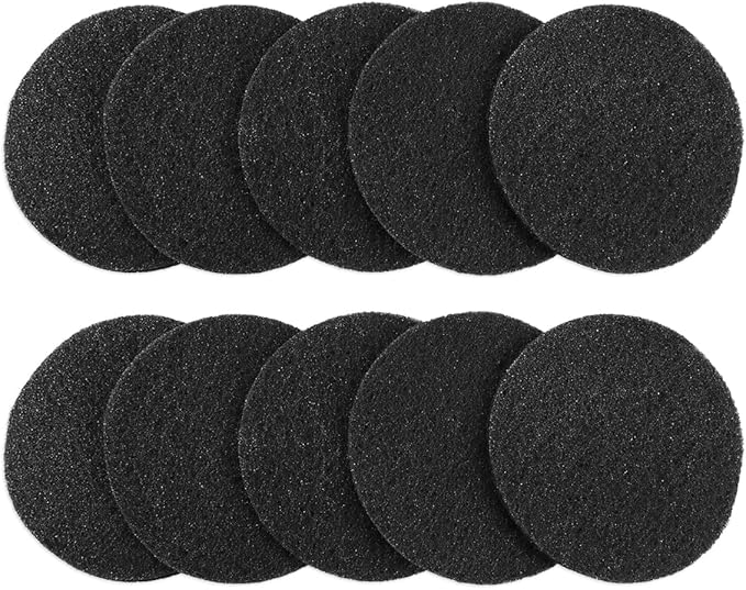 10Pcs Hepa Filter Sponge Replacement Accessories Fit for Neabot//Neakasa P1 Pro Pet Grooming Kit & Vacuum 3.74inch Diameter Circle
