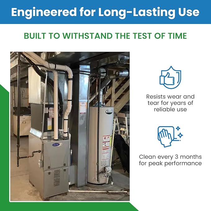 Filter Everything 917763 Metal Mesh Filter – Replaces Nordyne 917763 A-Coil Filters, 19” H x 16” L x 0.125” W – Washable Aluminum Furnace Filter (Pack of 2)