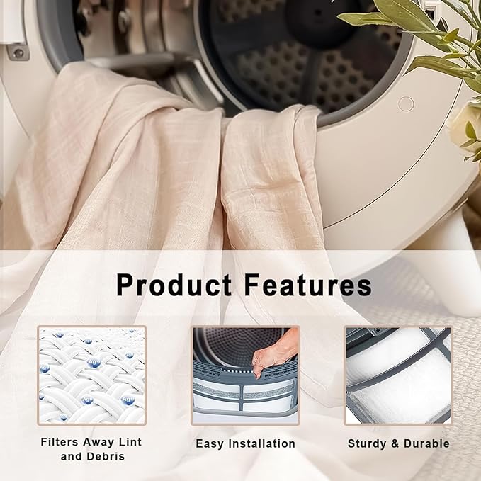 WE16X32537 WE16X2959 GE Dryer Lint Filter Trap Screen for GE Clothes Dryer, Dryer Lint Strainer WE16X32537 WE16X29597 AP7205579