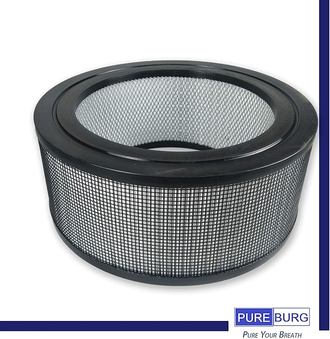 PUREBURG 21500 Replacement True HEPA Filter Set Compatible with Honeywell 50150 51500 61500 11500(EV-15) 18150 11520 17200 Series Air Purifiers
