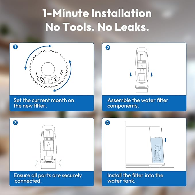 Water Filters for Breville Espresso Machine – Compatible with Barista Touch BES880, Barista Pro BES878, Oracle Touch BES990, Oracle BES980, Dual Boiler BES920, Bambino, ClaroSwiss, Replacement