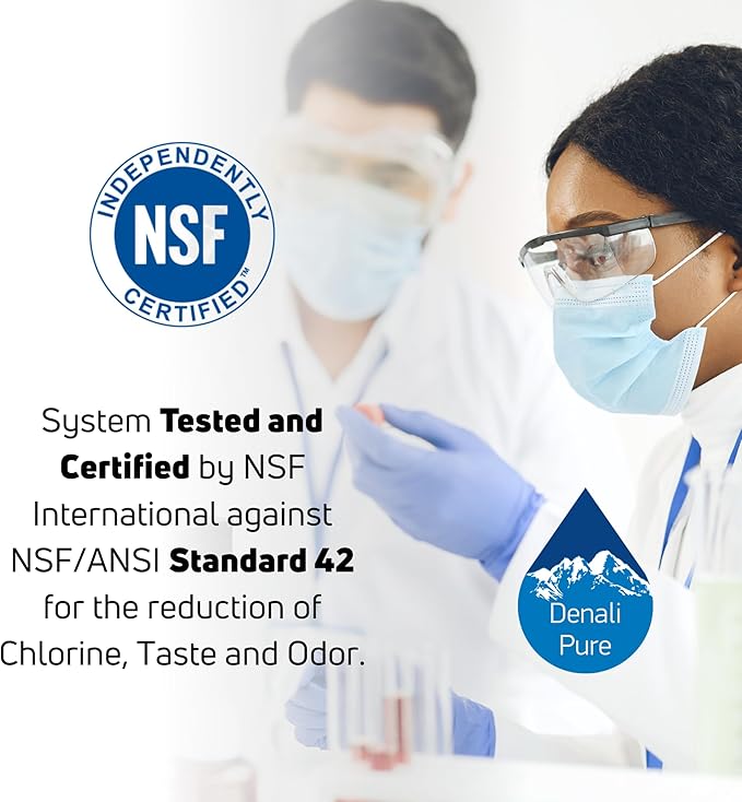 2-Pack Replacement for JFC2089HES Refrigerator Water Filter - Compatible with UKF8001 Fridge Water Filter Cartridge