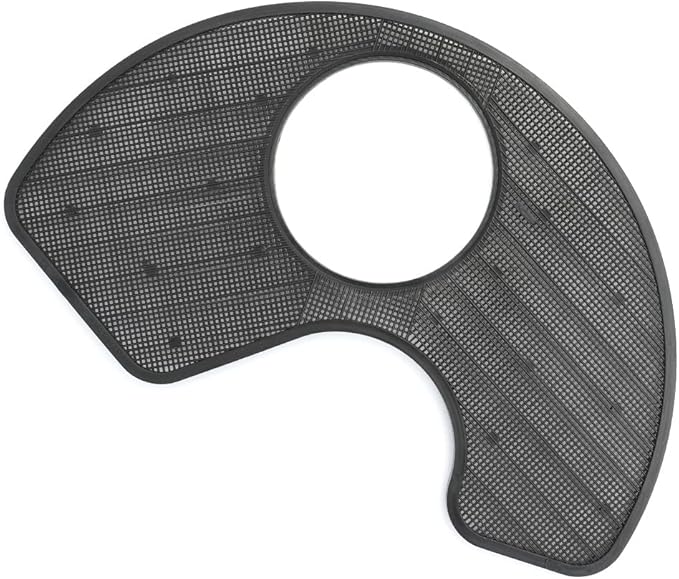 WPW10463906 Dishwasher Screen Filter Replacement Part Assembly, Replaces W10463906, W10195360, Compatible with Whirlpool Dishwashers