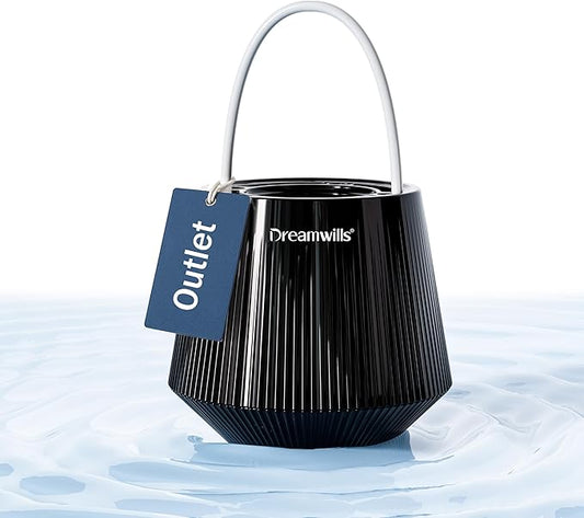 Outlet Dreamwills TF100 Bath Filter For Tub -Certified 15-Stages Bathtub Water Filter, Reduce 99% Heavy Metal, Hard Water Softener For Sensitive Skin, Body,Hair, BPA-Free|2500 Gallons, Black