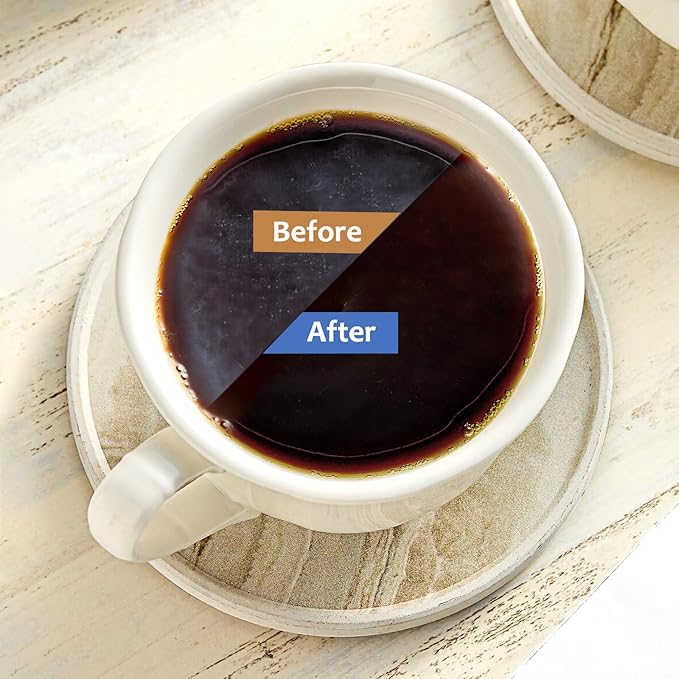 Coffee Machine Fitler, Delonghi Filter Replacement for DeLonghi DLSC002, Delonghi Magnifica Evo, Dinamica Plus, ESAM, ETAM, BCO, EC. Activated Carbon Water Filter Cartridges Softener (12 Pcs)