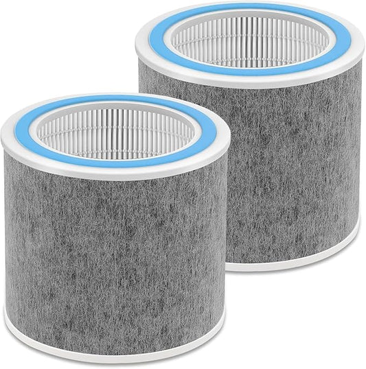 2 Pack HP102 Filter Replacement, Compatible with Shark HP102 & HP102PET & HC452 & HP132 & HC450 & HC451 & HC455, Compare Part #HE1FKPET, HE1FKBAS