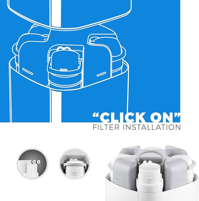 CUW4 Ultra-filtration Under-Sink 3-Stage Prefilter Replacement Water Filter Cartridges (no membrane included)