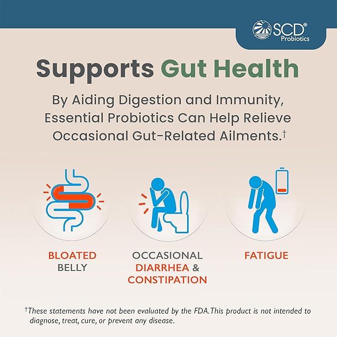 SCD Essential Probiotics for Women, Men, Kids and Toddlers, Live Probiotic for Digestion and Immunity, Gut Health Liquid Probiotic Supplement with 11 Strains – 16.3 fl oz by SCD Probiotics
