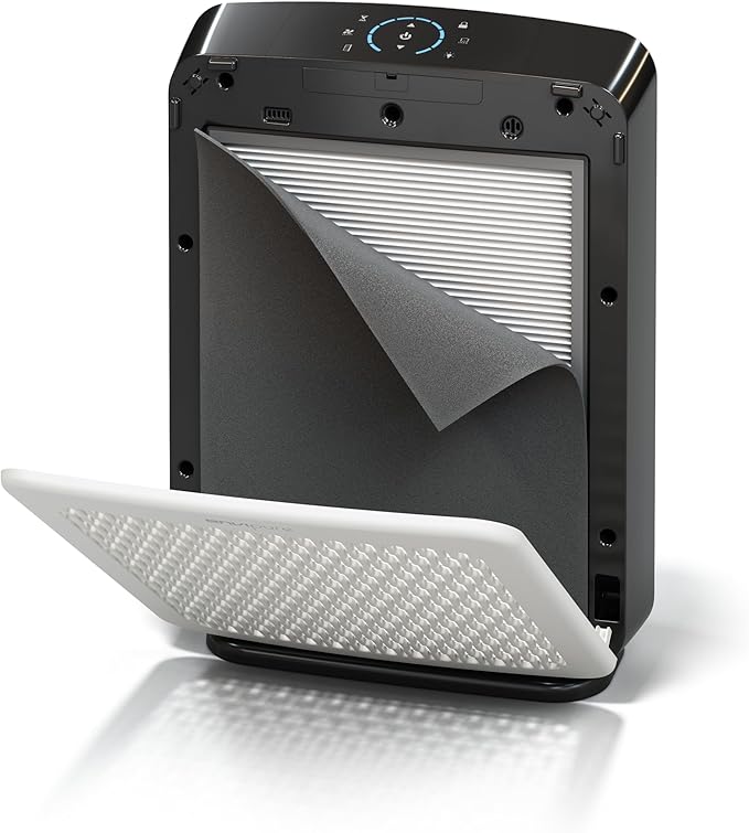 EP-300 EnviPure HEPA Air Purifier – Large Room Air Purifier Covers Up to 2200 Sq Ft, Removes Pollen, Dust, Smoke, Pet Hair, Odors & More - Real Time Smart TrueFilter IQ™ HEPA Filter Life Monitoring