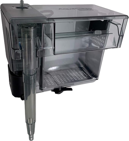 Fluval 50 Power Filter – Aquarium Filter for 20 to 50 Gallon Fish Tanks – Quiet Energy Efficient Pump – Mechanical, Chemical & Biological Filtration – Easy Install & Maintenance (Packaging May Vary)