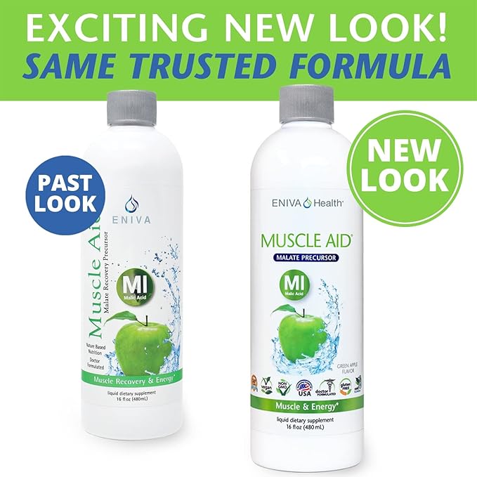 Eniva Muscle Aid Liquid Concentrate with Malic Acid (16 oz)