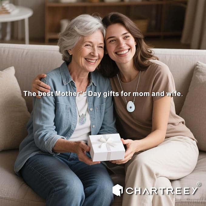 Personal Air Purifier, Chartreey® Wearable Air Purifier Necklace, True 199 million/cm³ Negative Ion, Portable Air Purifier Eliminates Dust, Pollen, Smoke for Outdoor, Travel(White)