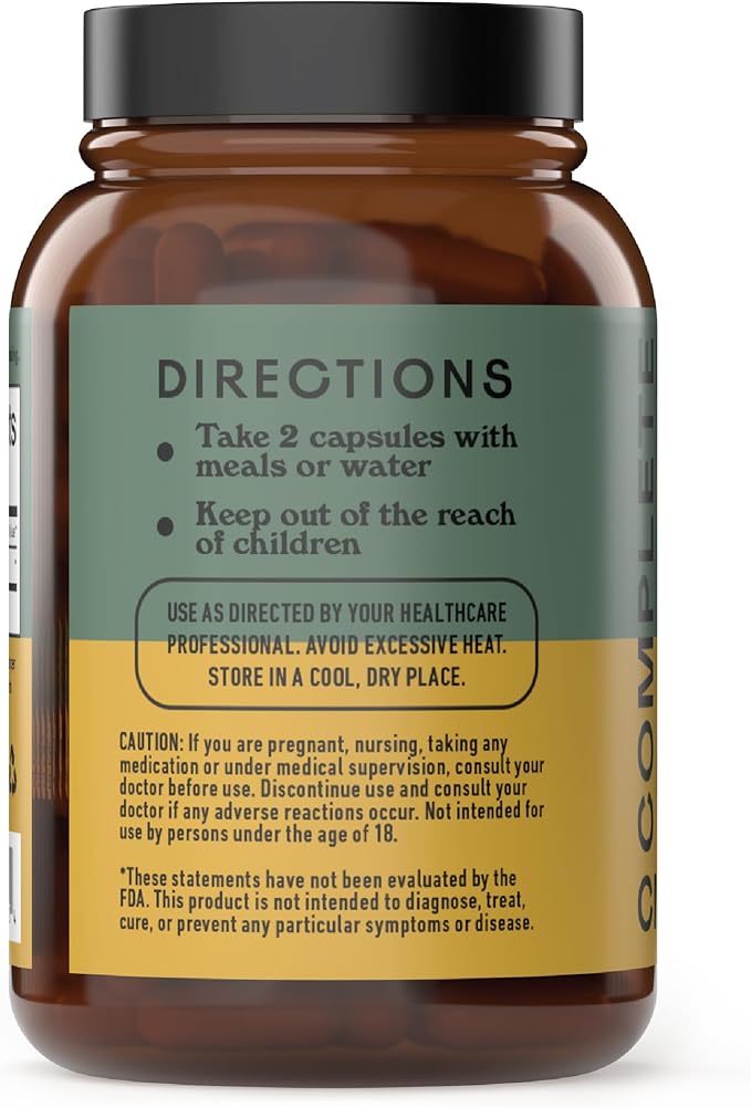 Complete Natural Products Nattokinase Capsules - 100 Count 570Mg 6000Fu'S, Support Healthy Circulation, Natto Enzymes, Gluten Free, Pure Soy Enzyme, Vegan, Non-GMO