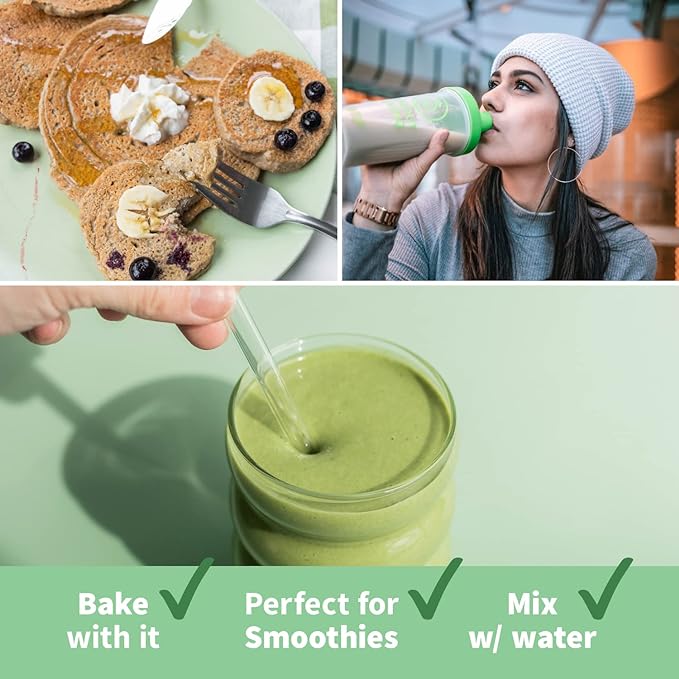 Sprout Living Organic Pea Protein Powder, Unflavored, 20 Grams of Plant Based Organic Protein Powder Without Artificial Sweeteners, Non Dairy, Non-GMO, Vegan, Gluten Free (1 Pound, 19 Servings)