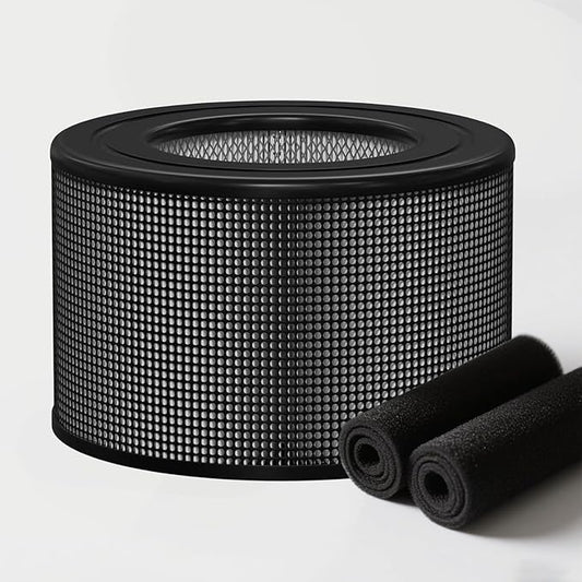 20500 H13 Replacement HEPA & Carbon Pre Filter Kit For Honeywell 10500 17000 17005 Air Purifiers OEM Part, Air Cleaner Purifier(1 HEPA + 2 Carbon Pre-Filter)