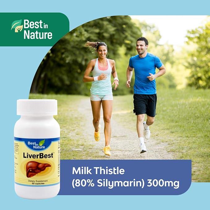 LiverBest - Supplement Featuring Milk Thistle, L-Taurine and More