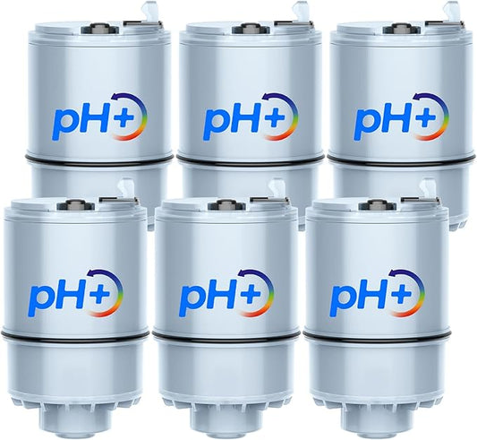 [Alkaline] Waterdrop NSF Certified Water Filter, Replacement for All PUR®, PUR®PLUS Faucet Filtration Systems, Pur® RF-9999® Faucet Water Filter (6 Count), Model No.: WD-C08A