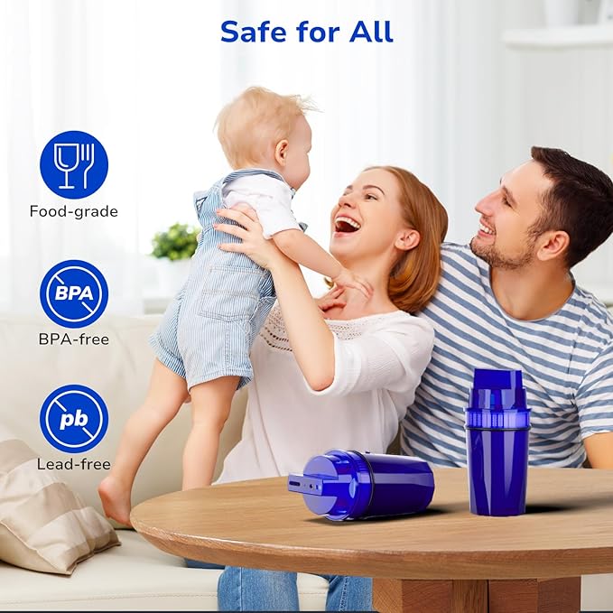 Fil-Fresh 4-Pack Water Filter Replacement for All PUR, PUR Plus Water Pitchers and Dispensers, Replace PPF900Z, NSF Certified, Advanced Version