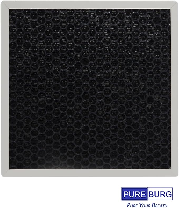 PUREBURG Replacement Filter Compatible with Mooka E-300L Air Purifier,6-Pack H13 HEPA Activated Carbon 2-in-1 3-Stage Filtration Air Clean Dust VOCs