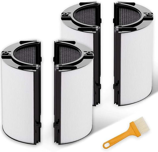 TP10 Replacement Filter for Dyson Air Purifier TP10 TP7A TP06 TP09 TP07 HP07 HP06 HP09 HP10 PH01 PH02 Pure Cool Hot Fan, 2-in-1 360° Combi Glass Carbon Filter, Part #965432-01 - 2 Pack