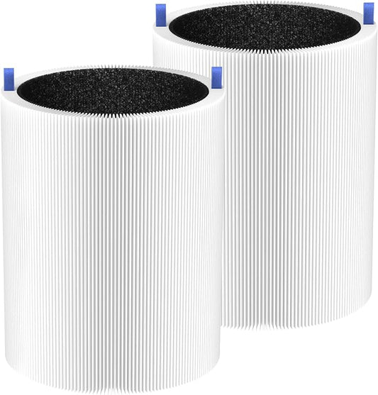 2 Pack 311i+ Max Replacement Filter Compatible with Blueair Blue Pure 311i+ Max Air Purifiers, HEPA and Activated Carbon Air Filter for Blue Pure 311i+ Max, Compare to part #F3MAX+