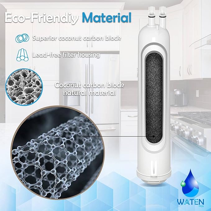 4396841 Water Filter Replacement - Compatible with Whirlpool 4396841, EDR3RXD1, Everydrop Filter 3, WHR3RXD1, KAD3RXD1, Kenmore 46-9083, 46-9030, 4396710, 3 Pack