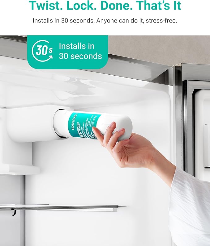 W10413645A Water Replacement, Compatible with KAD2RXD1, EDR2RXD1, WHR2RXD1, P9KB2L, P9RFKB2L, 9903, 9082, 469082, 2 Pack