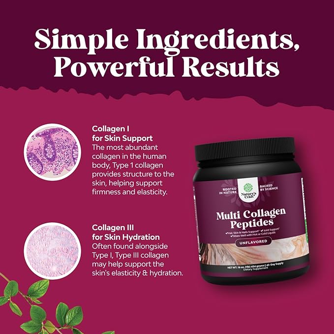 Bundle of Green Coffee Bean Extract for Uric Acid Cleanse & Detox and Multi Collagen Protein Powder for Women and Men