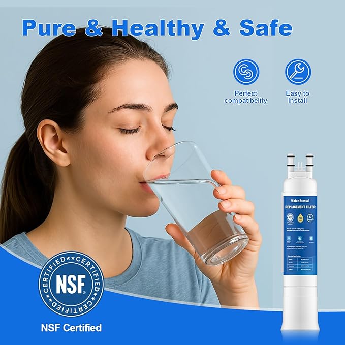 FPPWFU01 Water Filter Replacement Compatible with frigidaire FPPWFU01, EPPWF01, PureAdvantage, PWF-1 FPPWFU01 PurePour Water Filter (1-PCS)