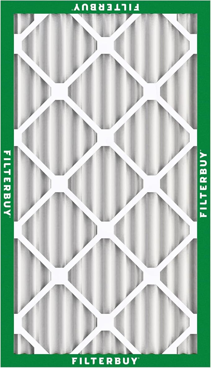 Filterbuy 20x30x2 Air Filter MERV 8 (MPR 700) Dust Defense Replacement (5-Pack), Electrostatic Pleated HVAC AC Furnace Filters, Made in USA (Actual Size: 19.75 x 29.75 x 1.75)