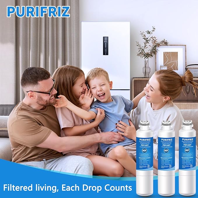 4 Pack DA29-00020B Refrigerator Water Filter, Compatible with Samsung HAF-CIN/EXP, DA29-00020A/B, DA29-00020B-1, RWF0700A, 469101,RF263BEAESR, RF28HMEDBSR, RS25J500DSR, 6 Month / 300 Gallon