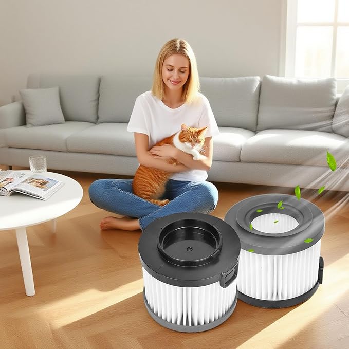 4 Pack SF65 HEPA Filter Compatible with Simplicity S65/ S65S/S65D/S65P Handheld and Cordless Stick Vacuum Cleaner