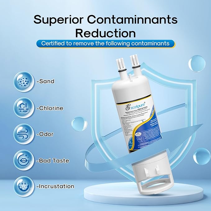 WHR1RXD1 Replacement for EDR1RXD1 Refrigerator Water Filter, Everydrop® Filter 1, W10295370A, KAD1RXD1, P4RFWB, 46-9081, 46-9930, P5WB2L, PS2378001, 3Pack