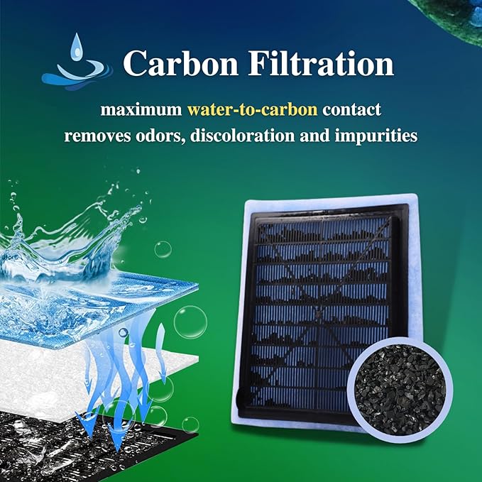 26 Pack Replacement Aquarium Filter Cartridge, Fit for Aqua-Tech 20-40/30-60 Gallon Power Filters, for Aqua-Tech EZ-Change #3 Fish Tank Filters…