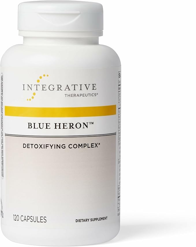 Integrative Therapeutics Blue Heron - Digestive Supplement That Supports Colon Function & Gastrointestinal Support* - Dairy-Free - 120 Capsules (20 Servings)