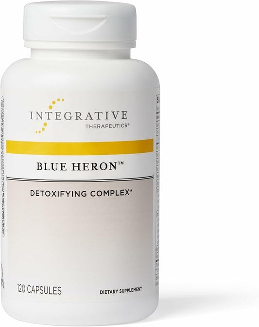 Integrative Therapeutics Blue Heron - Digestive Supplement That Supports Colon Function & Gastrointestinal Support* - Dairy-Free - 120 Capsules (20 Servings)