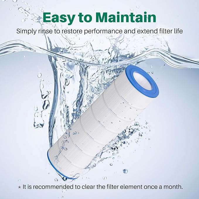 TOREAD Pool Filter Replaces Pentair Clean and Clear 200, CC200, PAP200-4, PAP200, C-9419, FC-0688, Ultral-C5, PP-C5, R173217, 59054400, Aladdin 29902, Baleen AK-8005, 1 Pack