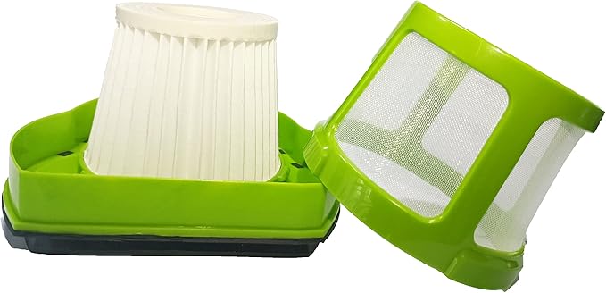 2 Pack HEPA Filter Kit Replacement For Bissell Pet Hair Eraser Handheld Vacuum 1782 17823, Compare to Parts # 1608653 1608654