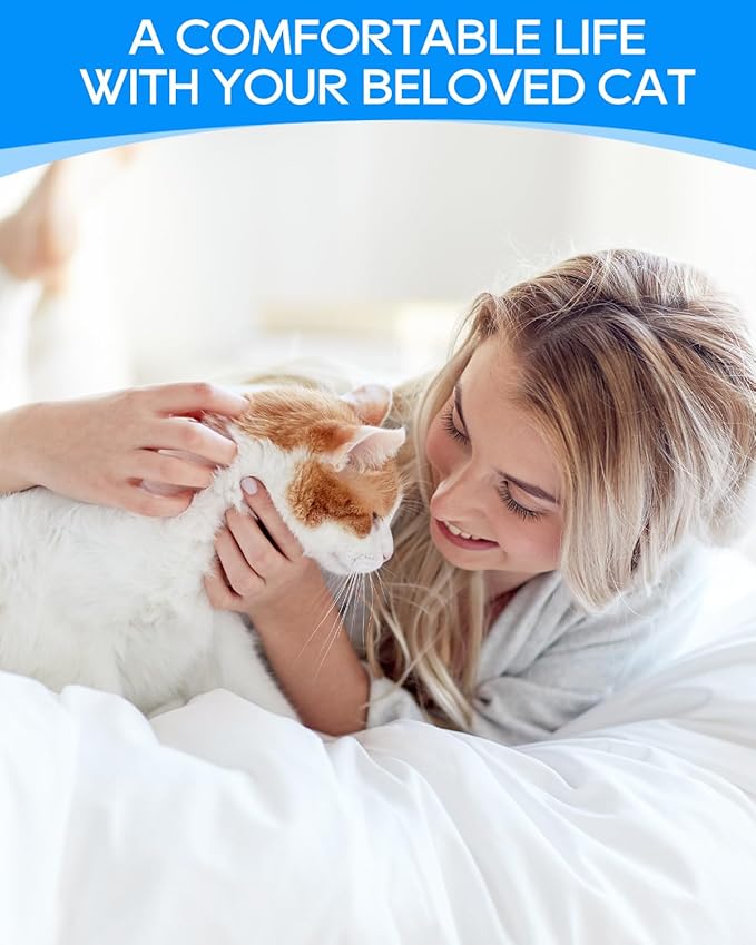 2X Thicker Filter Compatible with Petmate Booda Dome Cat Litter Box Filter, Cat Litter Box Filters Replacement for Clean Step Dome Litter Boxes for Cats, 4 Pack