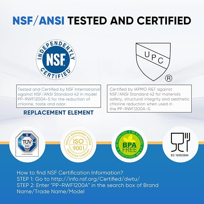 PUREPLUS 9690 Replacement for kenmore Elite 469690 LG LT700P RFC 1200A ADQ36006102 ADQ36006101 LFX28968ST RWF1052 RWF1200A LFXS29626S LFXS30766S LFX31925ST LFX31945ST Refrigerator Water Filter, 1Pack