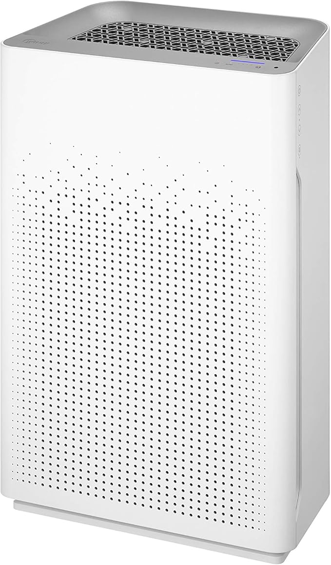 WINIX AM90 Air Purifier for Home Large Room Up to 1740 Ft² in 1 Hr With Air Quality Monitor, True HEPA, Carbon Filter and Auto Mode, Captures Pet Allergies, Smoke, Dust