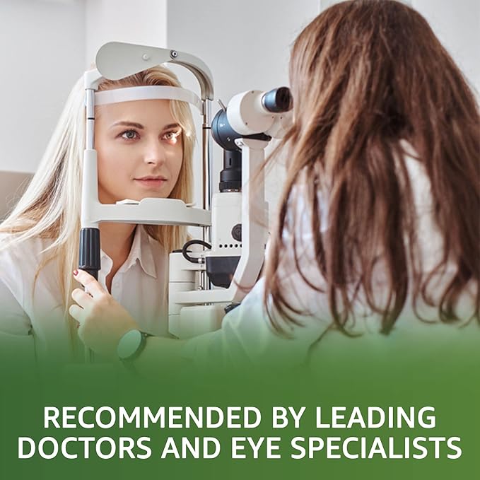 Vision Defender Plus Eye Supplement: AREDS2 Formula Vitamins, Minerals (Lutein, Zinc) Enhanced with Meso-Zeaxanthin for Complete Eyes/Eyesight Health Care & Support. 60 Easy-to-Swallow Vegan Capsules