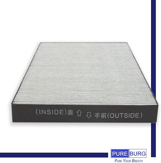 PUREBURG Replacement Filter Compatible with Sharp FP-F50UW KC-830U FP-P30U Air Purifiers FZ-F50HFU FZ-P30SFU,1-Pack HEPA Activated Carbon 2-in-1